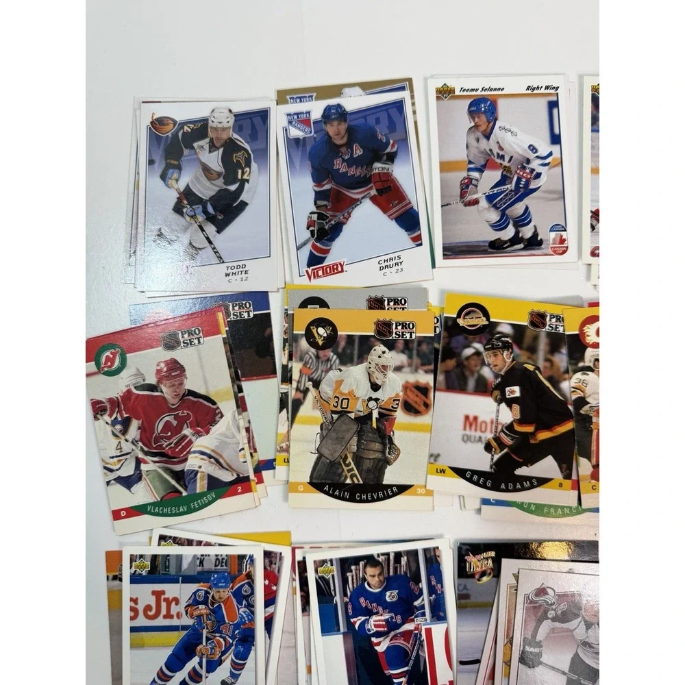 Vintage Sports Trading Cards Lot (100+ Ct) 1990s & 2000s